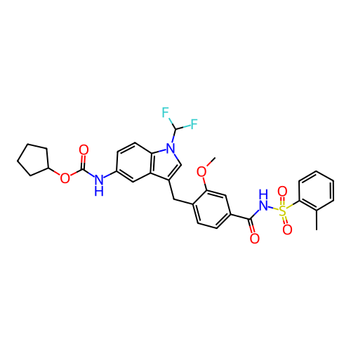 Chemical structure of BindingDB Monomer ID 50071634