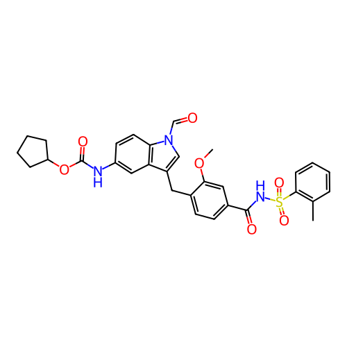 Chemical structure of BindingDB Monomer ID 50071635