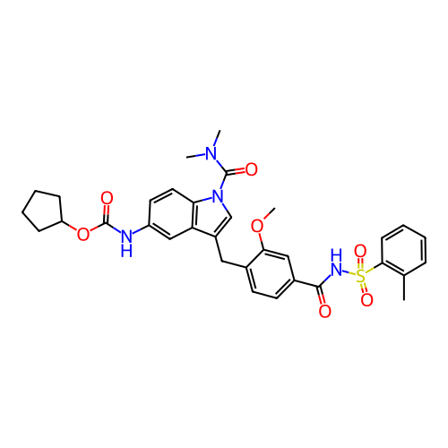 Chemical structure of BindingDB Monomer ID 50071637