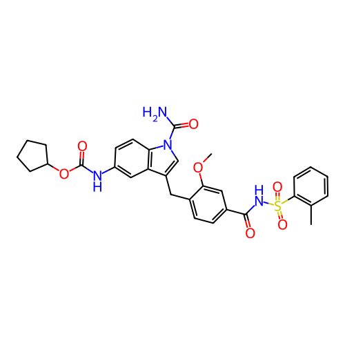 Chemical structure of BindingDB Monomer ID 50071638