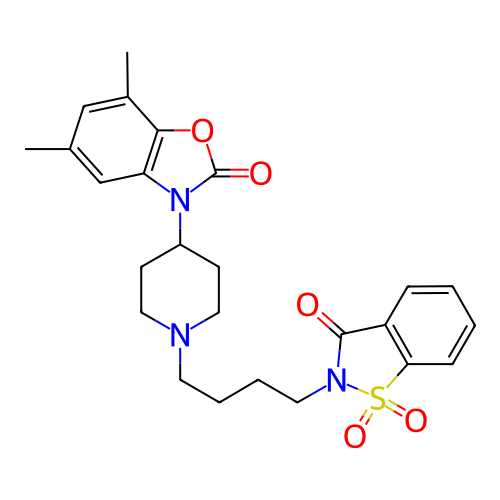 Chemical structure of BindingDB Monomer ID 50071657