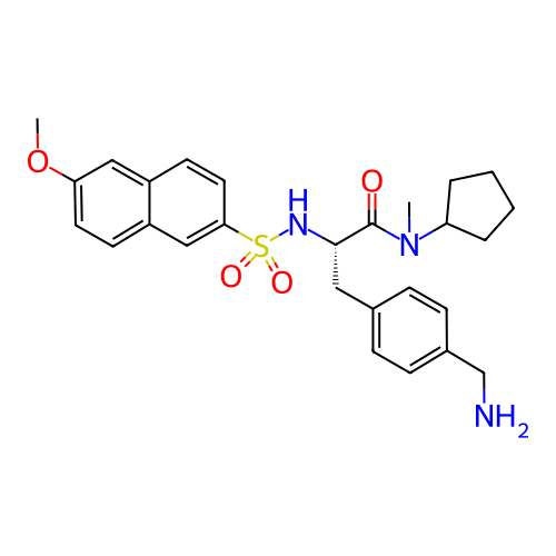 Chemical structure of BindingDB Monomer ID 50071722