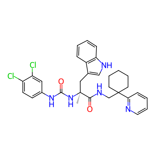 Chemical structure of BindingDB Monomer ID 50071734