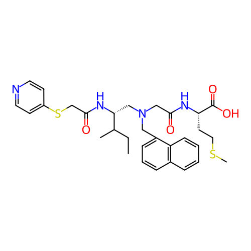 Chemical structure of BindingDB Monomer ID 50072628