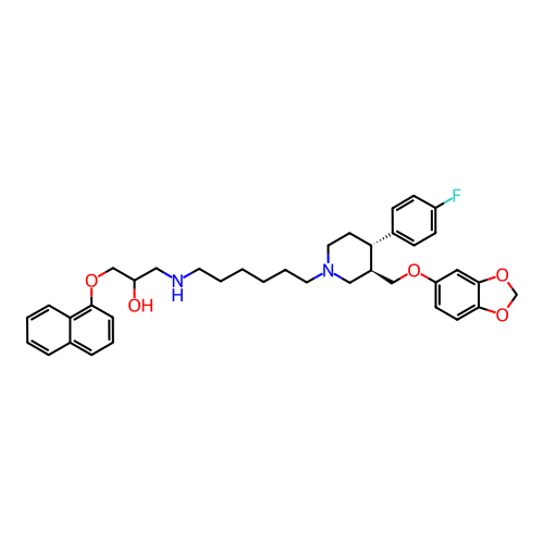 Chemical structure of BindingDB Monomer ID 50072747