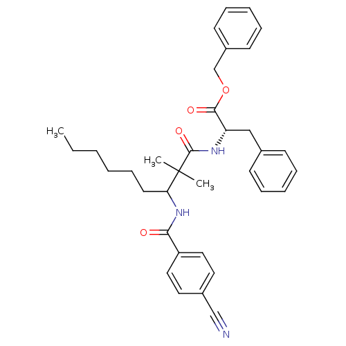 Chemical structure of BindingDB Monomer ID 50073136
