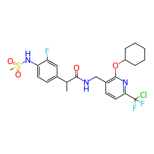 Chemical structure of BindingDB Monomer ID 50073171