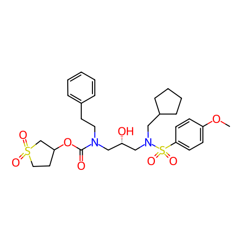 Chemical structure of BindingDB Monomer ID 50073347