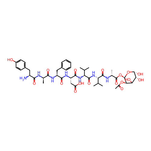 Chemical structure of BindingDB Monomer ID 50073516