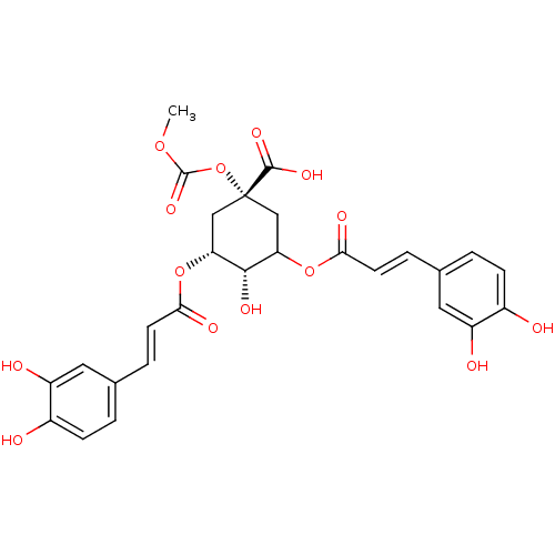 Chemical structure of BindingDB Monomer ID 50073643