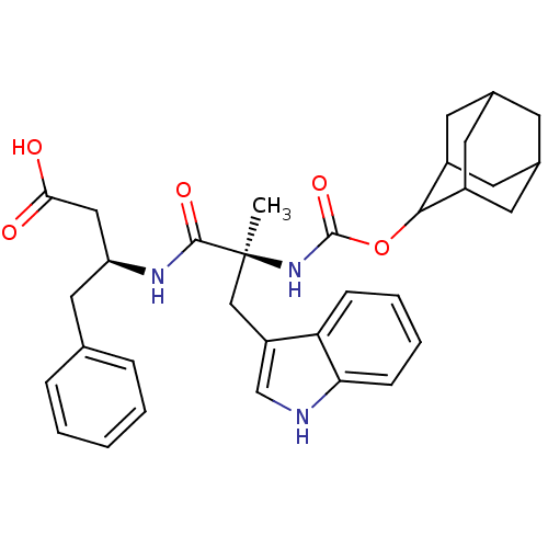 Chemical structure of BindingDB Monomer ID 50073727