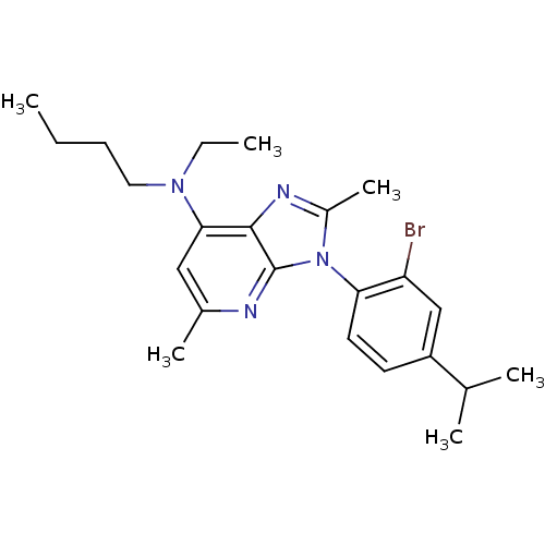 Chemical structure of BindingDB Monomer ID 50074495