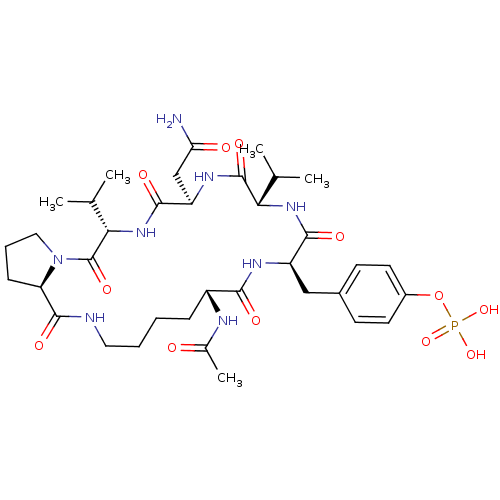 Chemical structure of BindingDB Monomer ID 50074705
