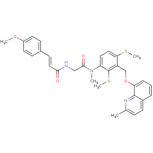 Chemical structure of BindingDB Monomer ID 50074979