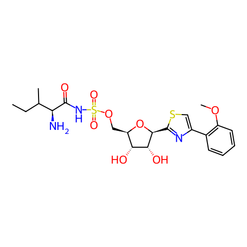 Chemical structure of BindingDB Monomer ID 50075059