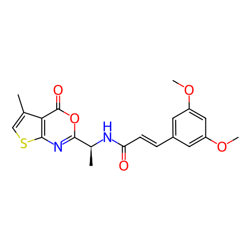Chemical structure of BindingDB Monomer ID 50075165