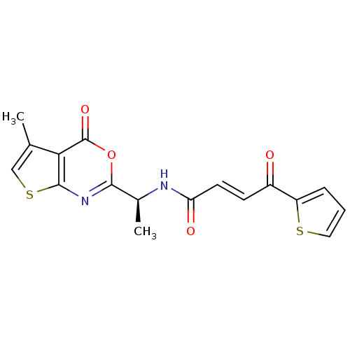 Chemical structure of BindingDB Monomer ID 50075171