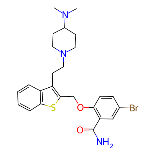Chemical structure of BindingDB Monomer ID 50075254