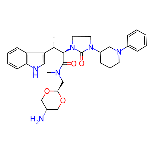 Chemical structure of BindingDB Monomer ID 50075273