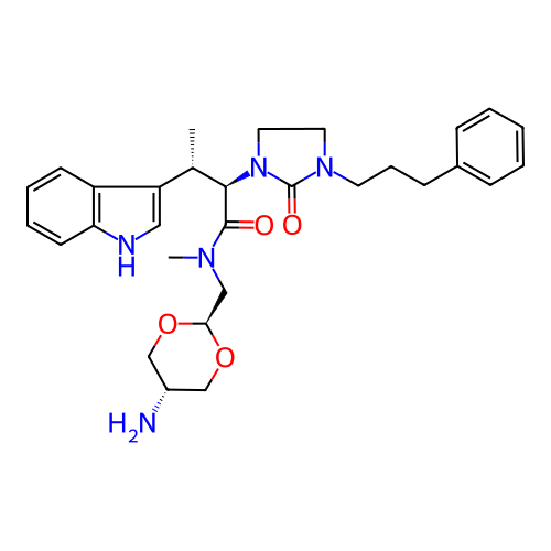 Chemical structure of BindingDB Monomer ID 50075277
