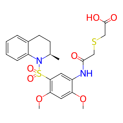 Chemical structure of BindingDB Monomer ID 50075369