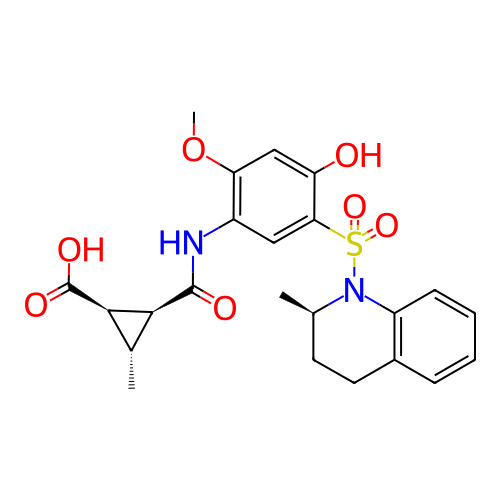 Chemical structure of BindingDB Monomer ID 50075380