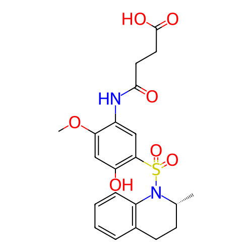 Chemical structure of BindingDB Monomer ID 50075381