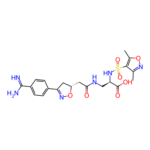 Chemical structure of BindingDB Monomer ID 50075563