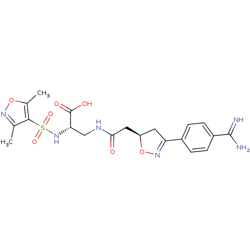 Chemical structure of BindingDB Monomer ID 50075566