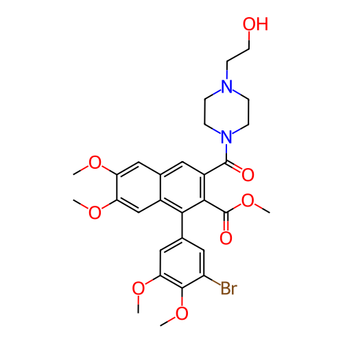 Chemical structure of BindingDB Monomer ID 50075684