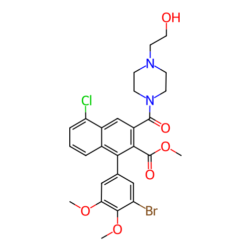 Chemical structure of BindingDB Monomer ID 50075691