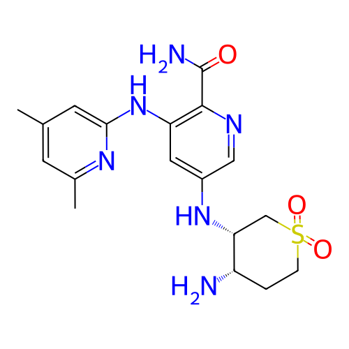 Chemical structure of BindingDB Monomer ID 50075740