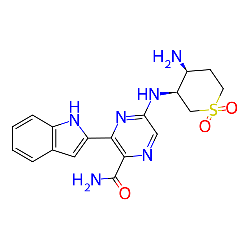 Chemical structure of BindingDB Monomer ID 50075944