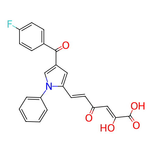 Chemical structure of BindingDB Monomer ID 50076174