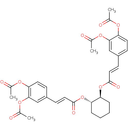 Chemical structure of BindingDB Monomer ID 50076261