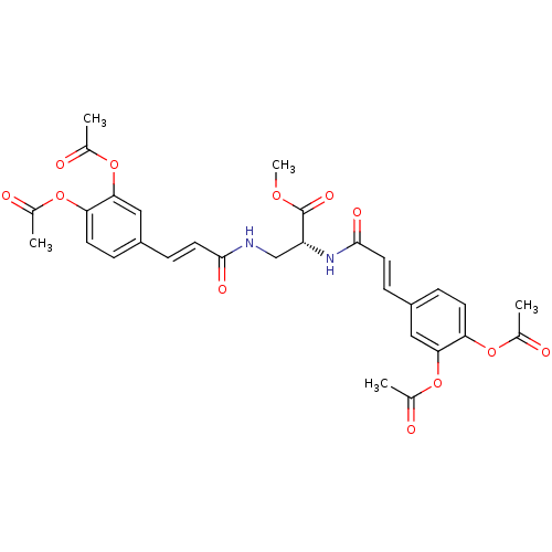 Chemical structure of BindingDB Monomer ID 50076262