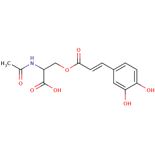 Chemical structure of BindingDB Monomer ID 50076278