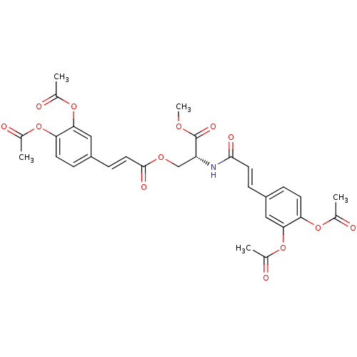 Chemical structure of BindingDB Monomer ID 50076280