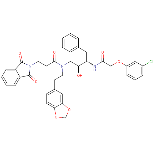 Chemical structure of BindingDB Monomer ID 50076286