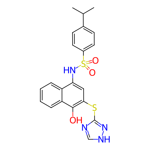 Chemical structure of BindingDB Monomer ID 50076479