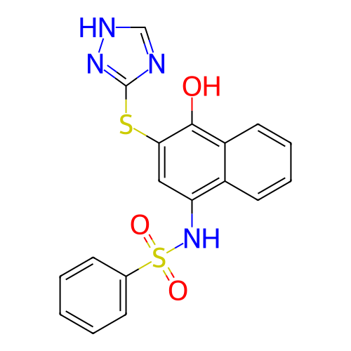 Chemical structure of BindingDB Monomer ID 50076486