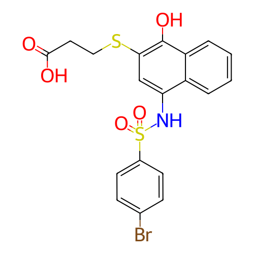 Chemical structure of BindingDB Monomer ID 50076493