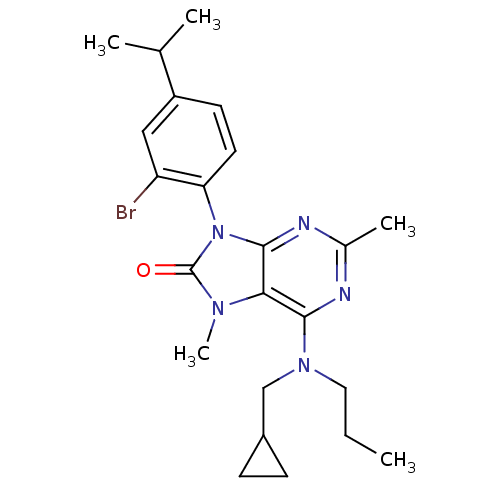 Chemical structure of BindingDB Monomer ID 50076616