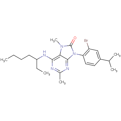 Chemical structure of BindingDB Monomer ID 50076620