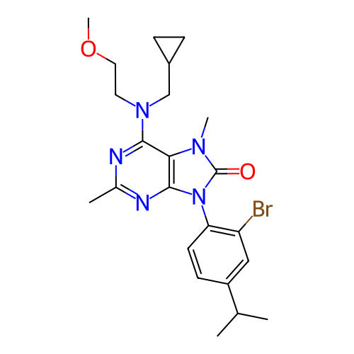 Chemical structure of BindingDB Monomer ID 50076623