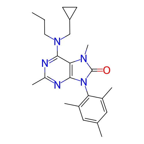 Chemical structure of BindingDB Monomer ID 50076624