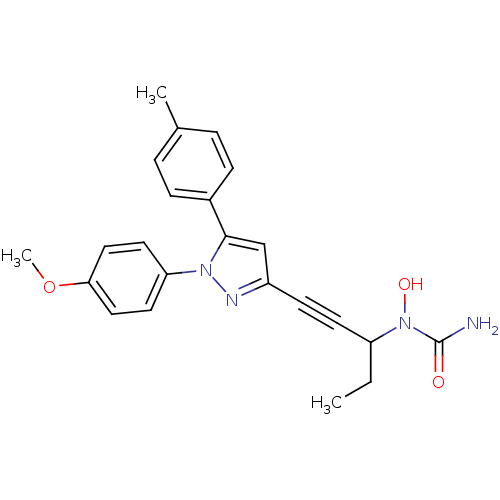 Chemical structure of BindingDB Monomer ID 50076644