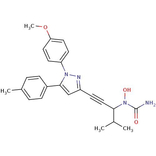 Chemical structure of BindingDB Monomer ID 50076653