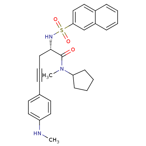 Chemical structure of BindingDB Monomer ID 50076724