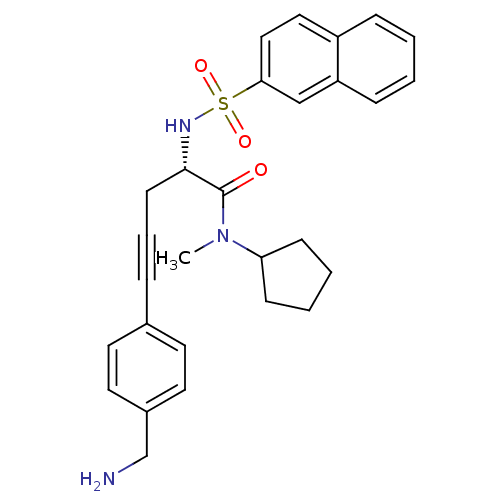 Chemical structure of BindingDB Monomer ID 50076727